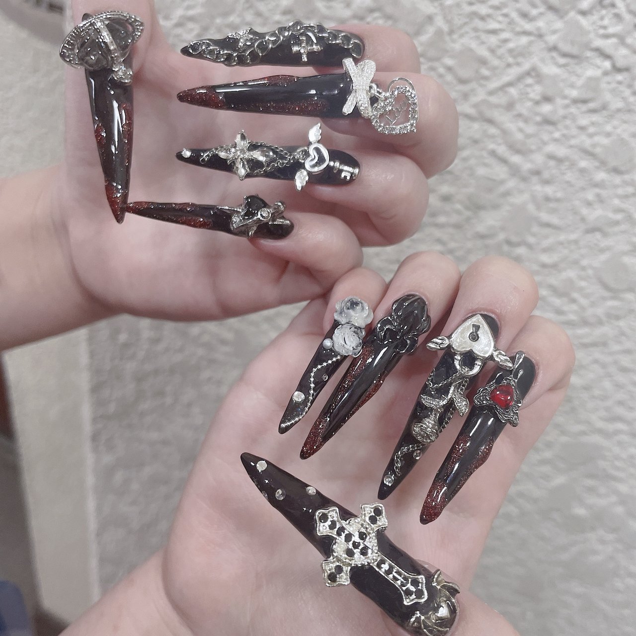 冬/オールシーズン/ハロウィン/クリスマス/ハンド - Momoa nail salon