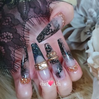 ヘビ柄のネイルデザイン｜ネイルブック 