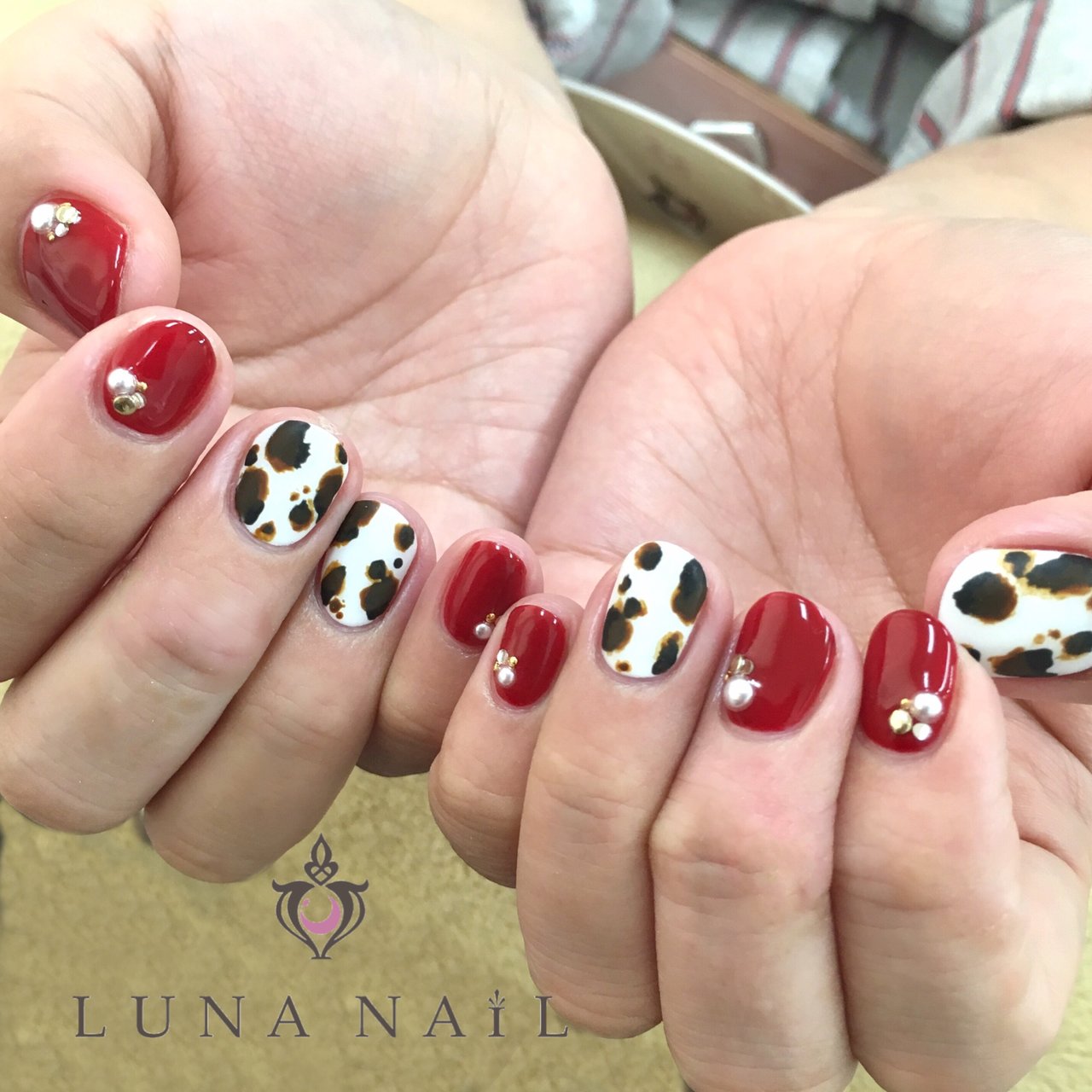 秋 冬 デート 女子会 ハンド Luna Nail のネイルデザイン No ネイルブック