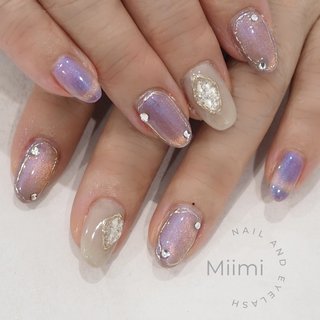 2024年】新着順｜マグネット/ミラー/#マグネットフレンチのネイル  
