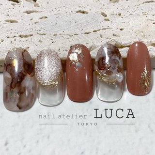 夏/ニュアンス/マグネットのネイルデザイン｜ネイルブック 