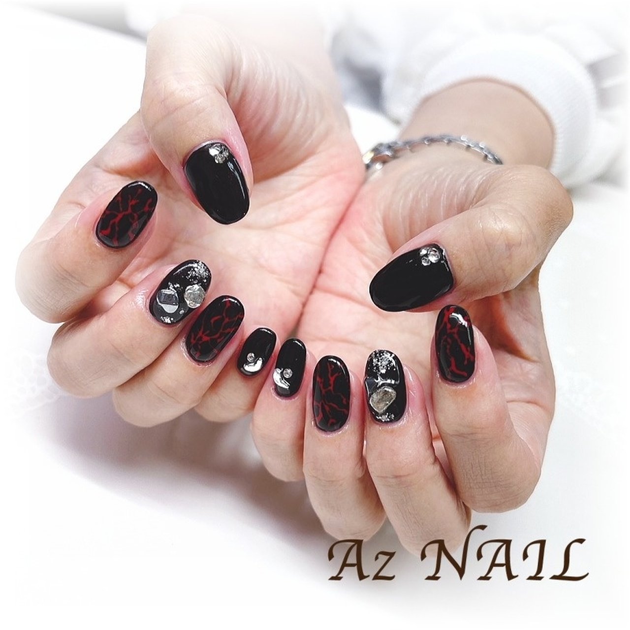 ライブ/推し活/ラメ/痛ネイル/ギャラクシー - Az NAIL ゆき＊のネイル