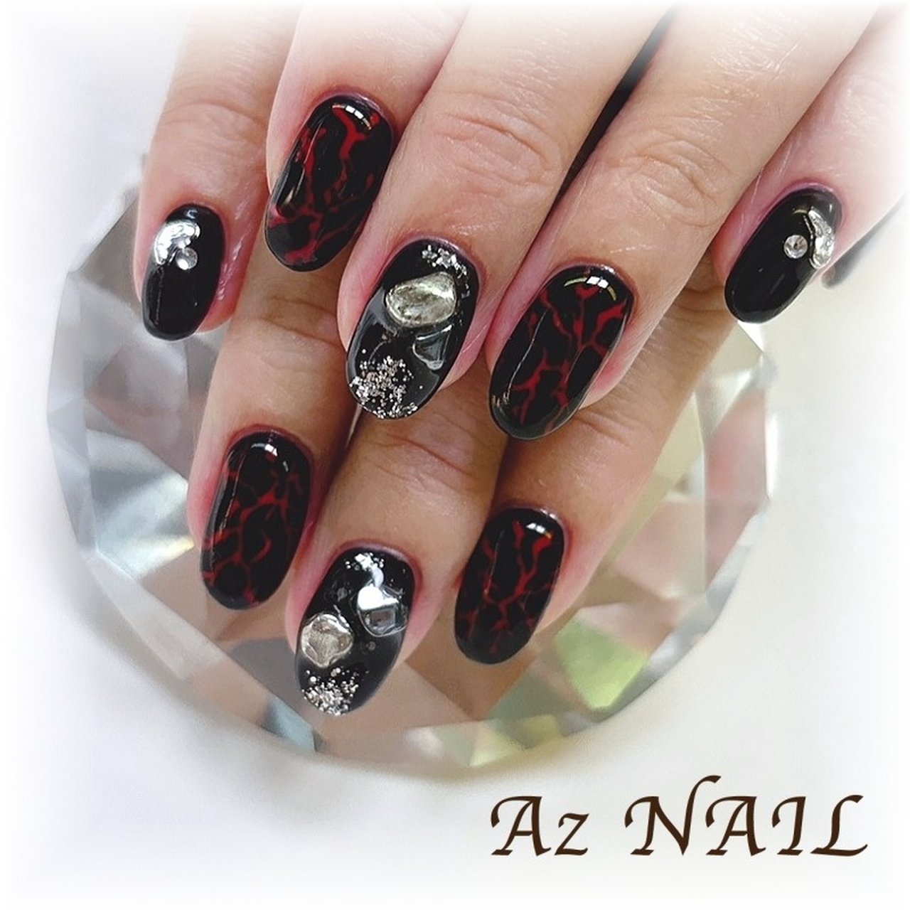 ライブ/推し活/ラメ/痛ネイル/ギャラクシー - Az NAIL ゆき＊のネイル