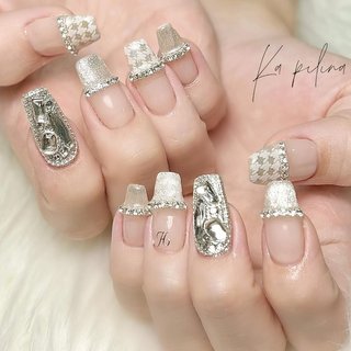 2025年】新着順｜フレンチネイル(フレンチ)/イニシャルのネイル