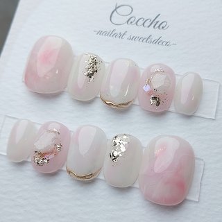 グラデーション/ニュアンス/ピンクのネイルデザイン｜ネイルブック 