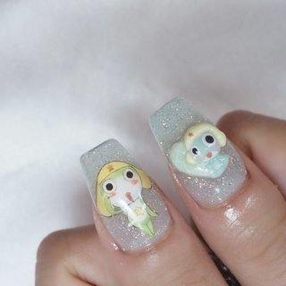 3Dネイルパーツ ケロロ軍曹 - メルカリ