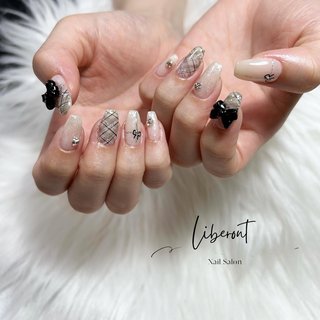 秋/シンプル/ワンカラー/マグネット/キラキラ - LIBERONT nailの