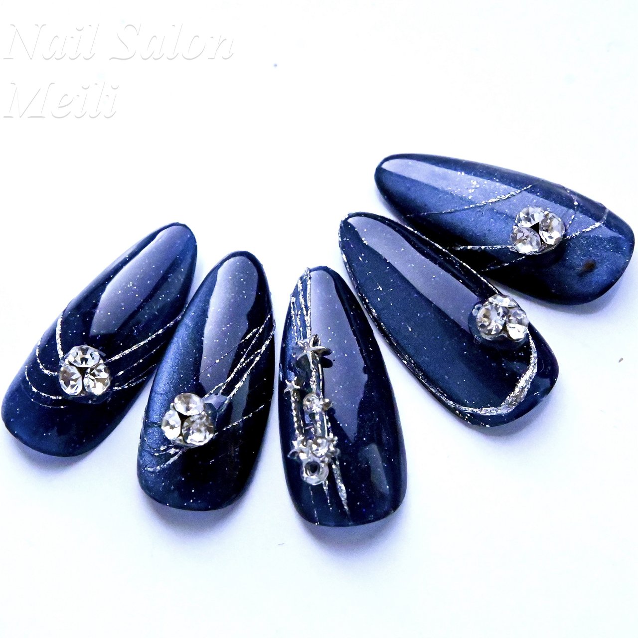 オールシーズン/ハンド/マグネット/ブルー/ネイビー - NAIL SALON