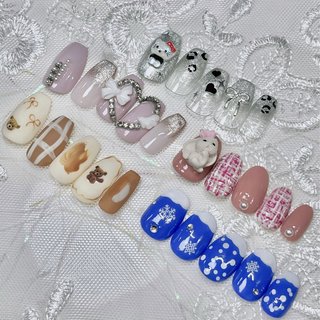 2024年】新着順｜推し活/＃ツイードのネイルデザイン｜ネイルブック 