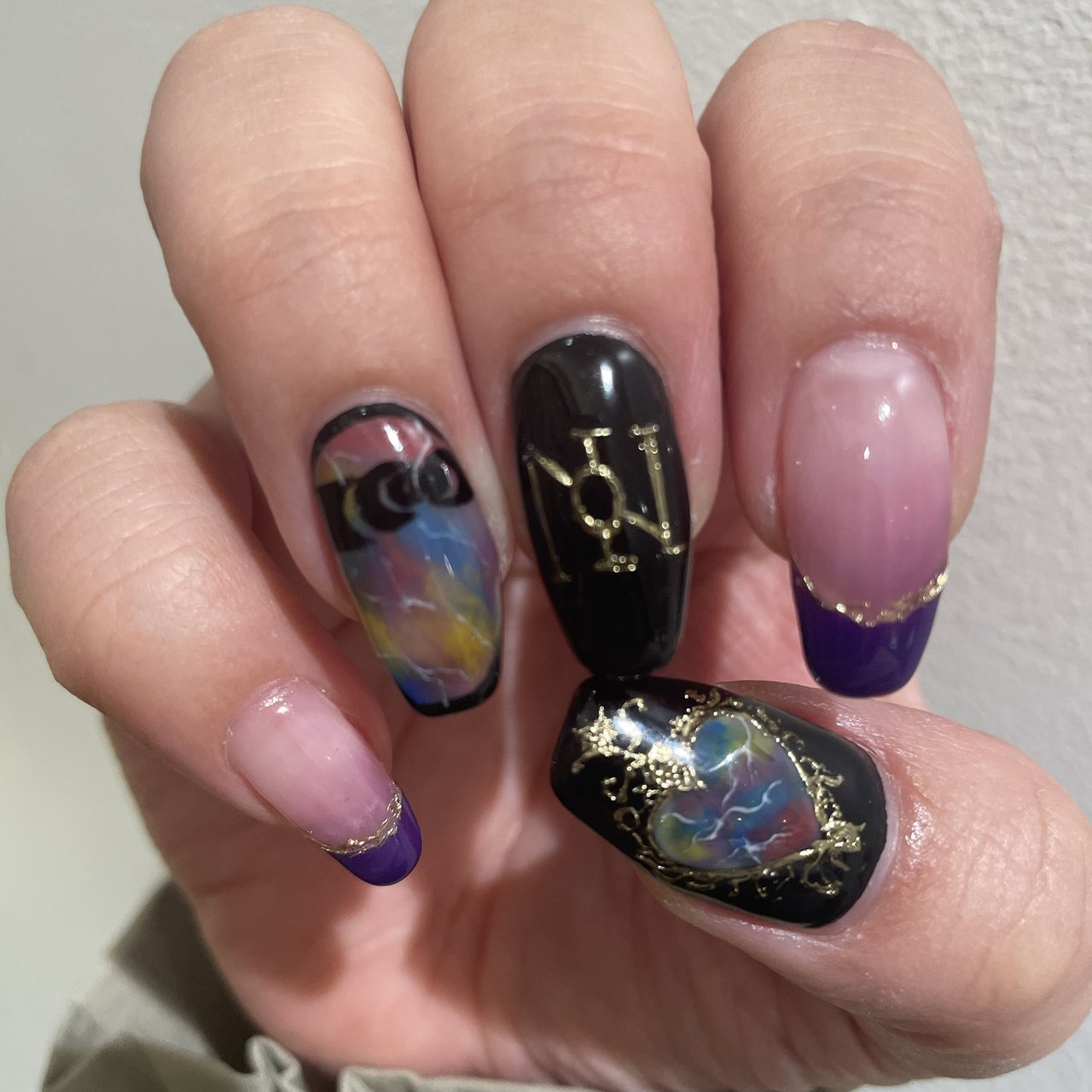 カラーレシピ下　はらだ　アニメイト限定セット　ネイル　サイン本 カラーレシピ下 はらだ アニメイト限定セット ネイル サイン本