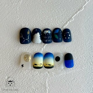 2025年】新着順｜#フクロウネイルのネイルデザイン｜ネイルブック