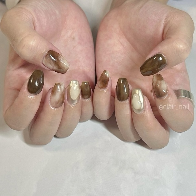 éclair nail｜上滝のネイルサロン｜ネイルブック