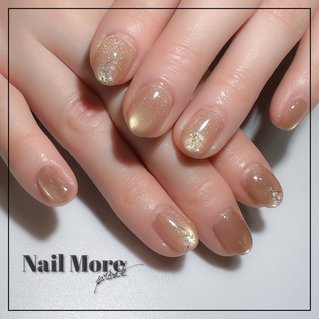 マグネット/ショート/ゴールドのネイルデザイン｜ネイルブック 