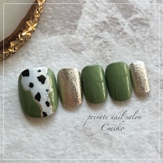 カーキ色内側ヒョウ柄 ZARA】ヒョウ柄ステンカラーコート(EUR M) レオパード柄 カーキ