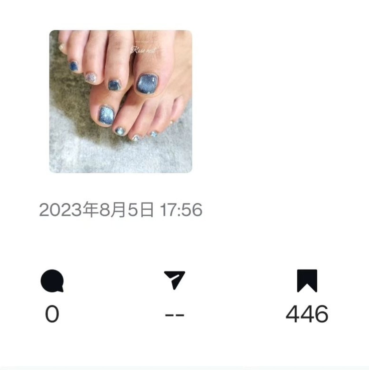 【フットネイル】マグネット ニュアンス ネイルチップ 5b552effcf74138eabd14760a3c754