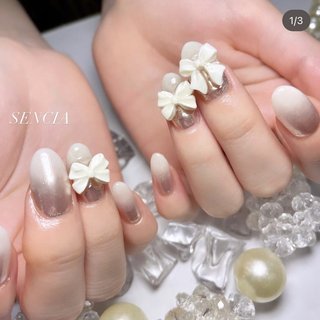 クリスマス/ワンホンネイルのネイルデザイン｜ネイルブック 