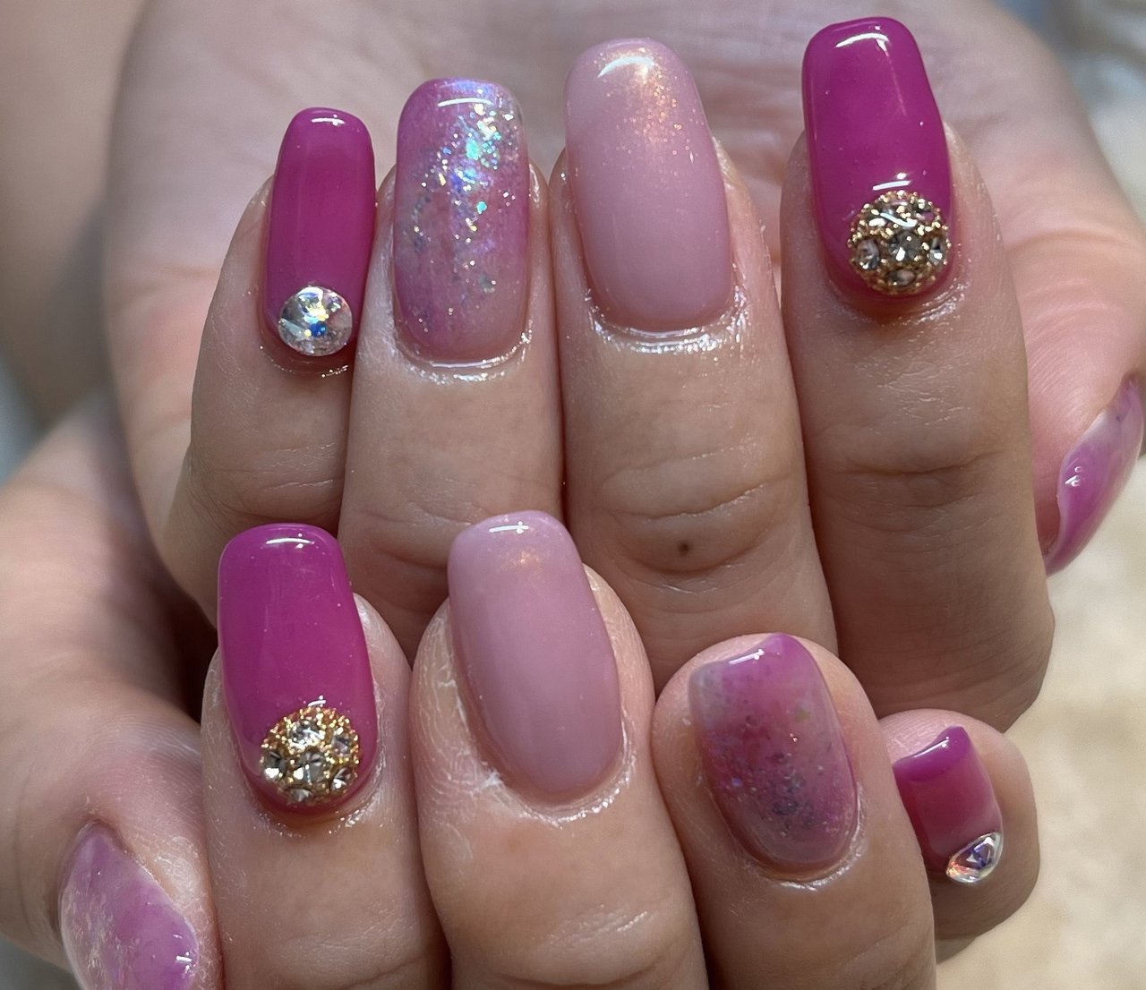 オールシーズン/バレンタイン/卒業式/入学式/ハンド - Nailsalon_dear.ayakaのネイルデザイン[No.9129192]｜ネイルブック