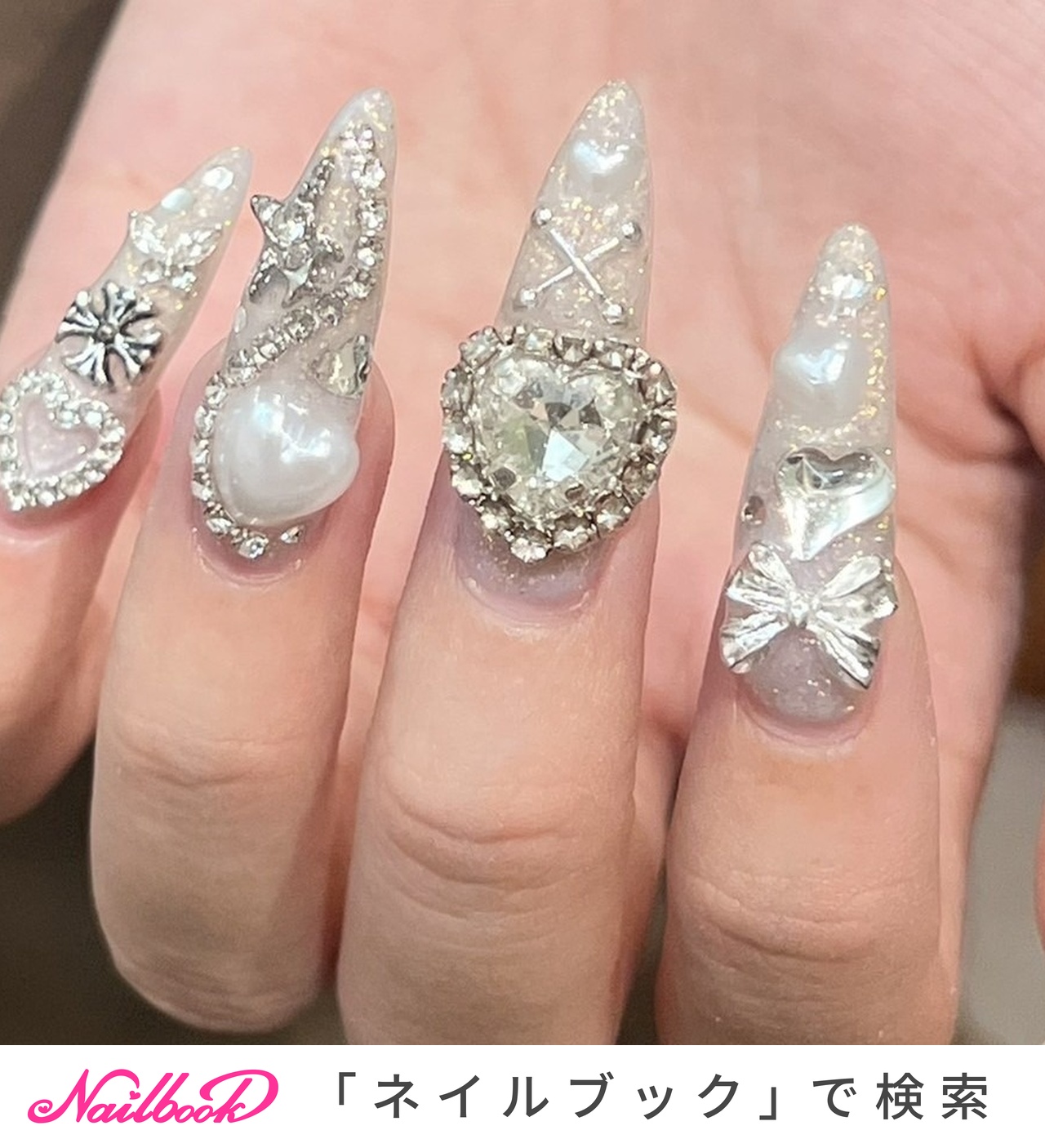 101))乳白色ネイル ホワイト y2k ガーリー ネイルチップ シンプル個性派 maxresdefault.jpg