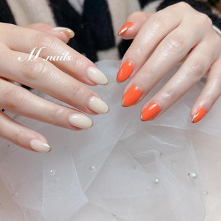 ロング＊大人気バーチャル デザスカフレンチ グラデスワロ ＿＿＿ 💅🏼💜 . 2021年のMy nailたち💜 . . #ネイル #スカルプ