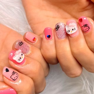 Amazon.co.jp: ネイルシール キティHello Kitty ネイル