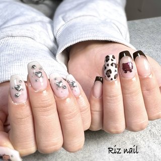 豹柄アシンメトリー　if 豹柄アシンメトリー if 豹柄アシンメトリー if