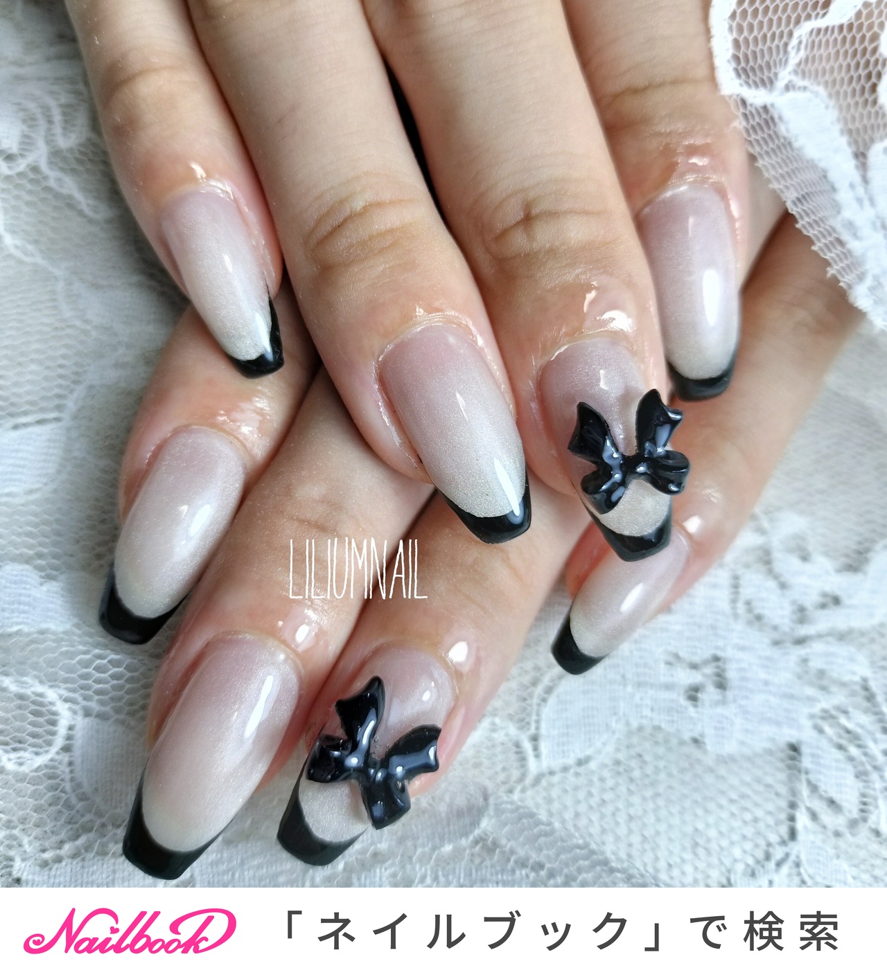 オールシーズン/ハンド/フレンチ/マグネット/リボン - Nail＆Spa