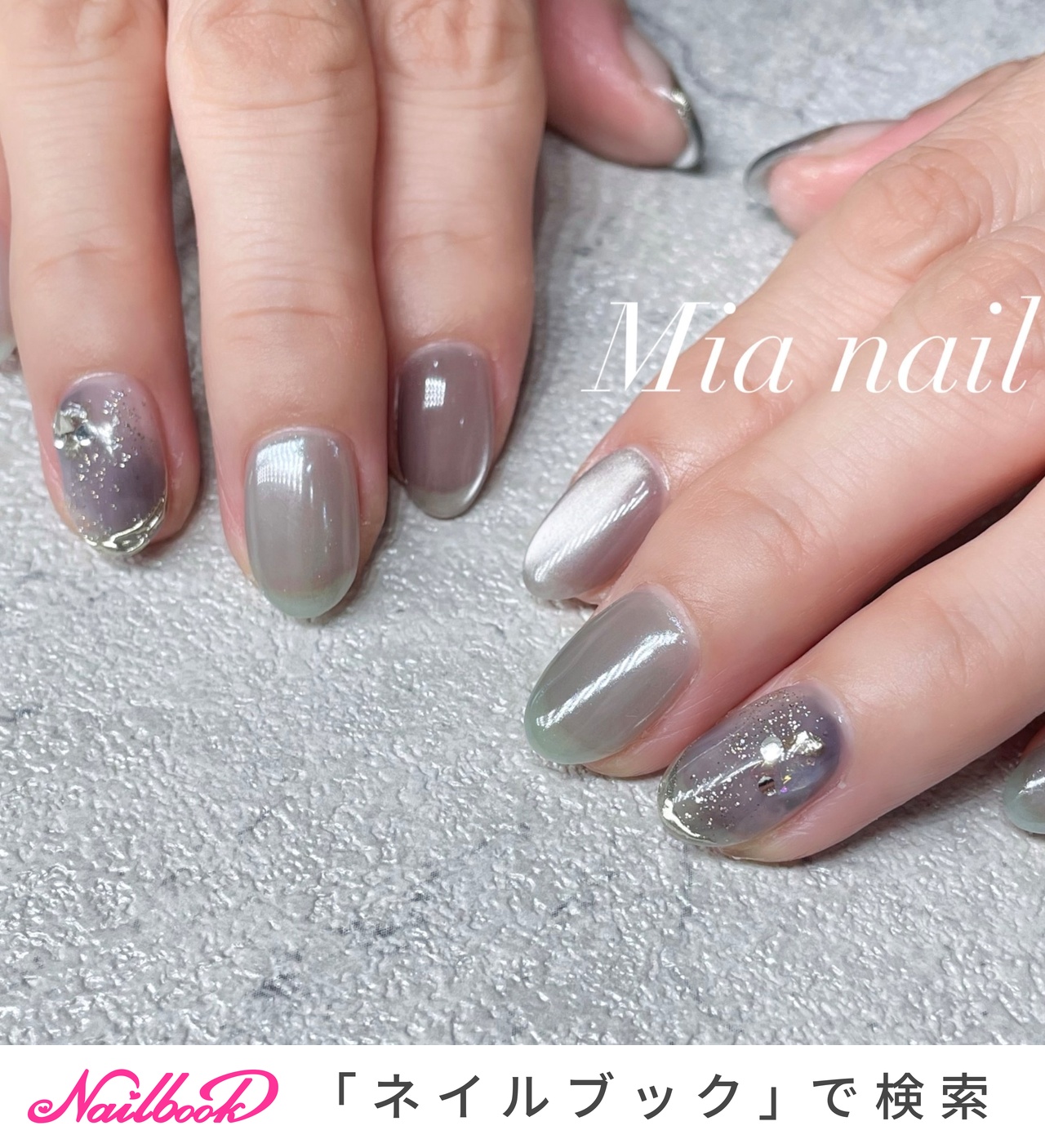 オールシーズン/ハンド/3D/ホワイト/レッド - DearlyNailの