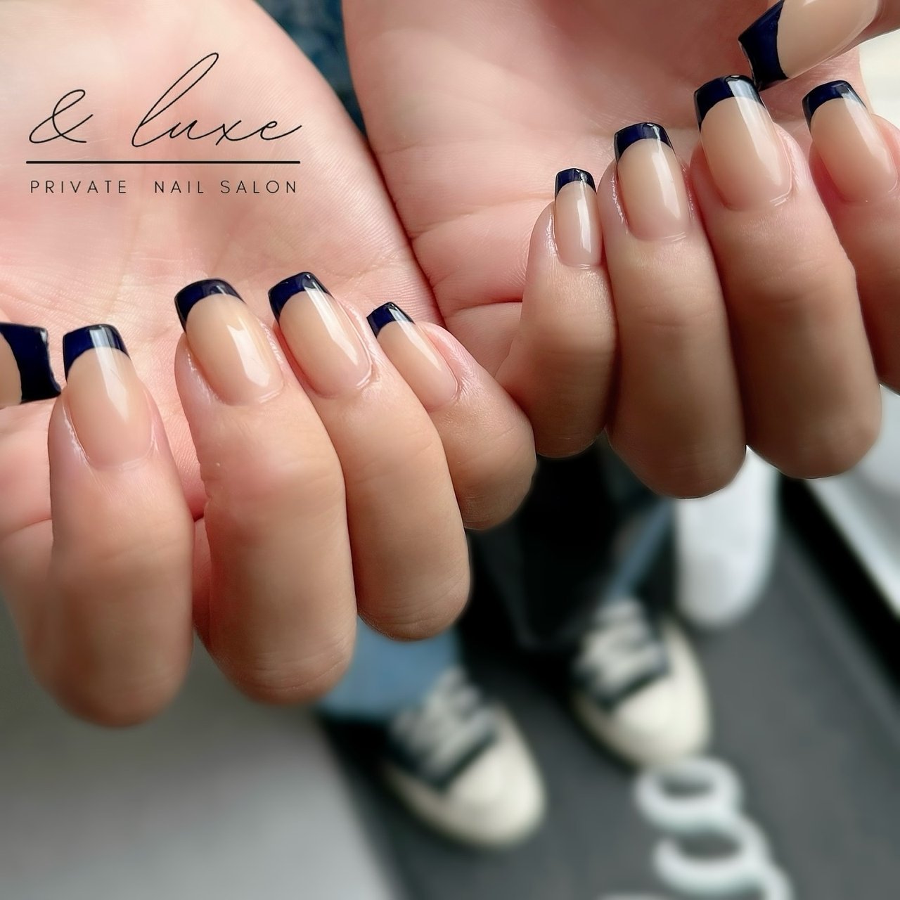 リピネイル　フレンチネイル ベースカラー🤎 @25gel_official No.73 #スキニーフレンチ