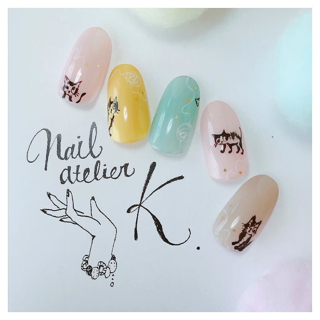 オールシーズン パーティー デート 女子会 ワンカラー Nailatelier Kのネイルデザイン No ネイルブック