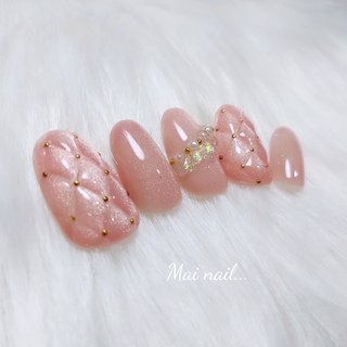 キルティング/#フリルネイルのネイルデザイン｜ネイルブック