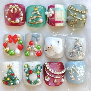 ビジューストーンアート 買い求める クリスマスツリー〈パープル
