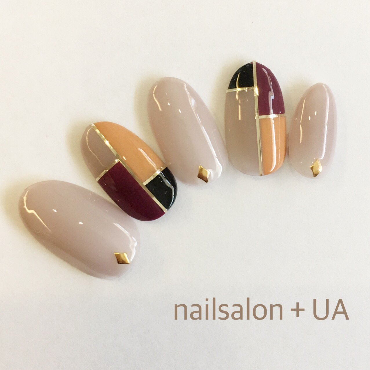 ハロウィン ハンド ブロック ジェル ネイルチップ 岐阜市ネイルサロンウーアのネイルデザイン No 253 ネイルブック