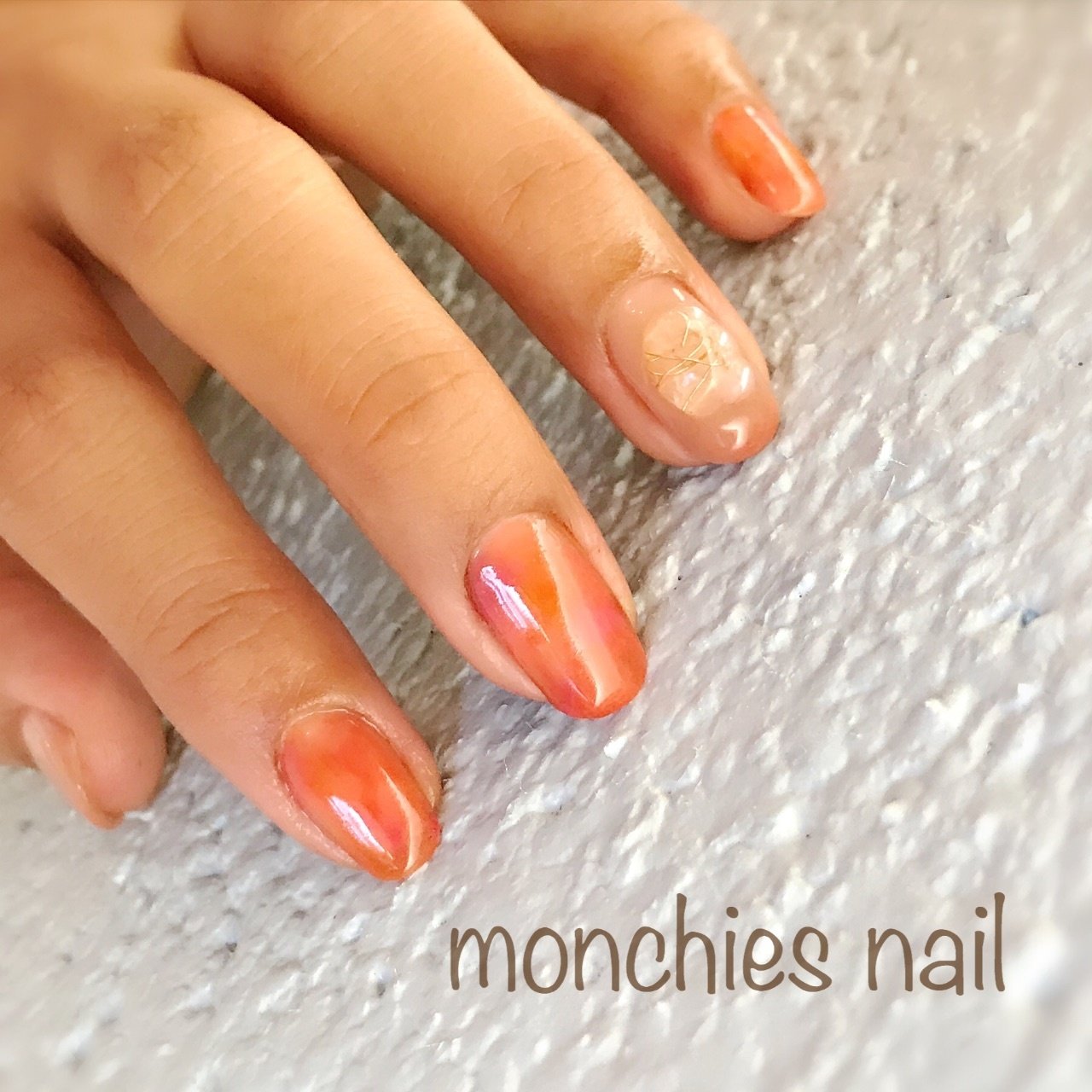 秋 オールシーズン オフィス デート ハンド Monchies Nailのネイルデザイン No ネイルブック