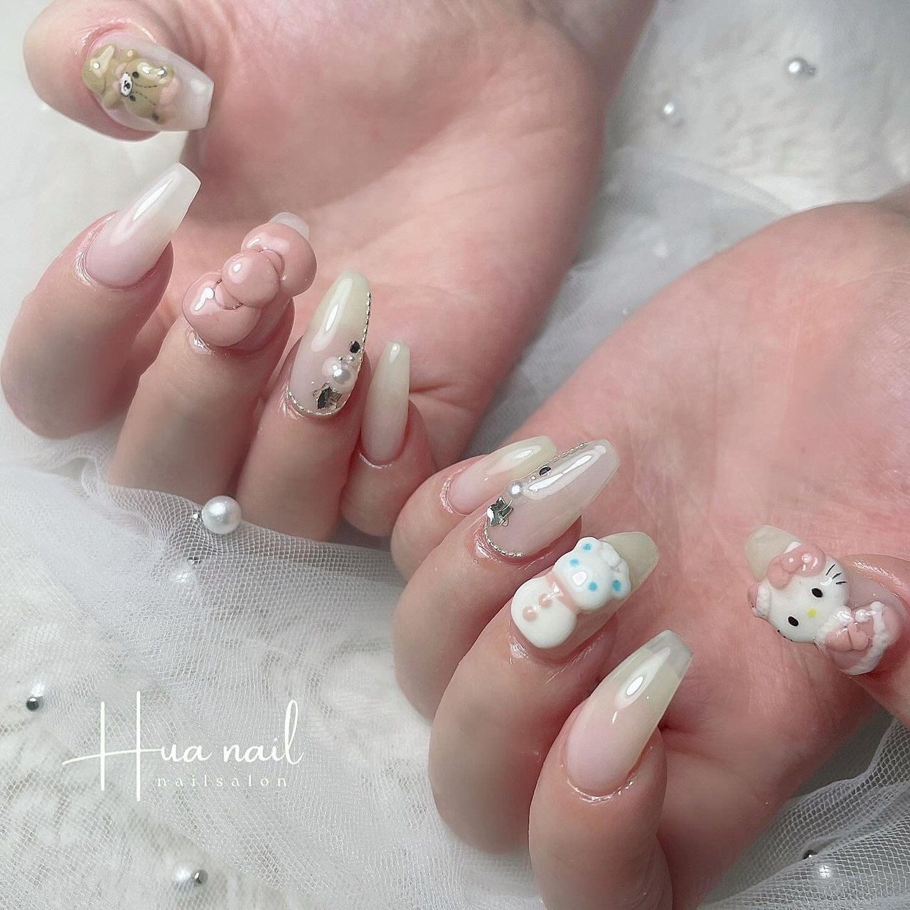 手が綺麗に見えるネイル/冬/デート/女子会/ハンド - kiyomi〜Gihu/HUA NAILのネイルデザイン[No.9171925]｜ネイルブック