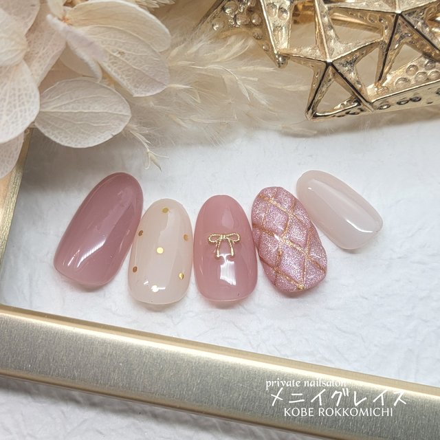 2025最新】うるうる&キラキラ！ぷっくりマグネットキルティングネイル