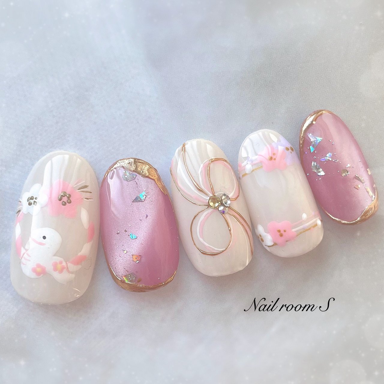 冬/お正月/成人式/オフィス/ハンド - Nailroom__S Shiho Hiratouの
