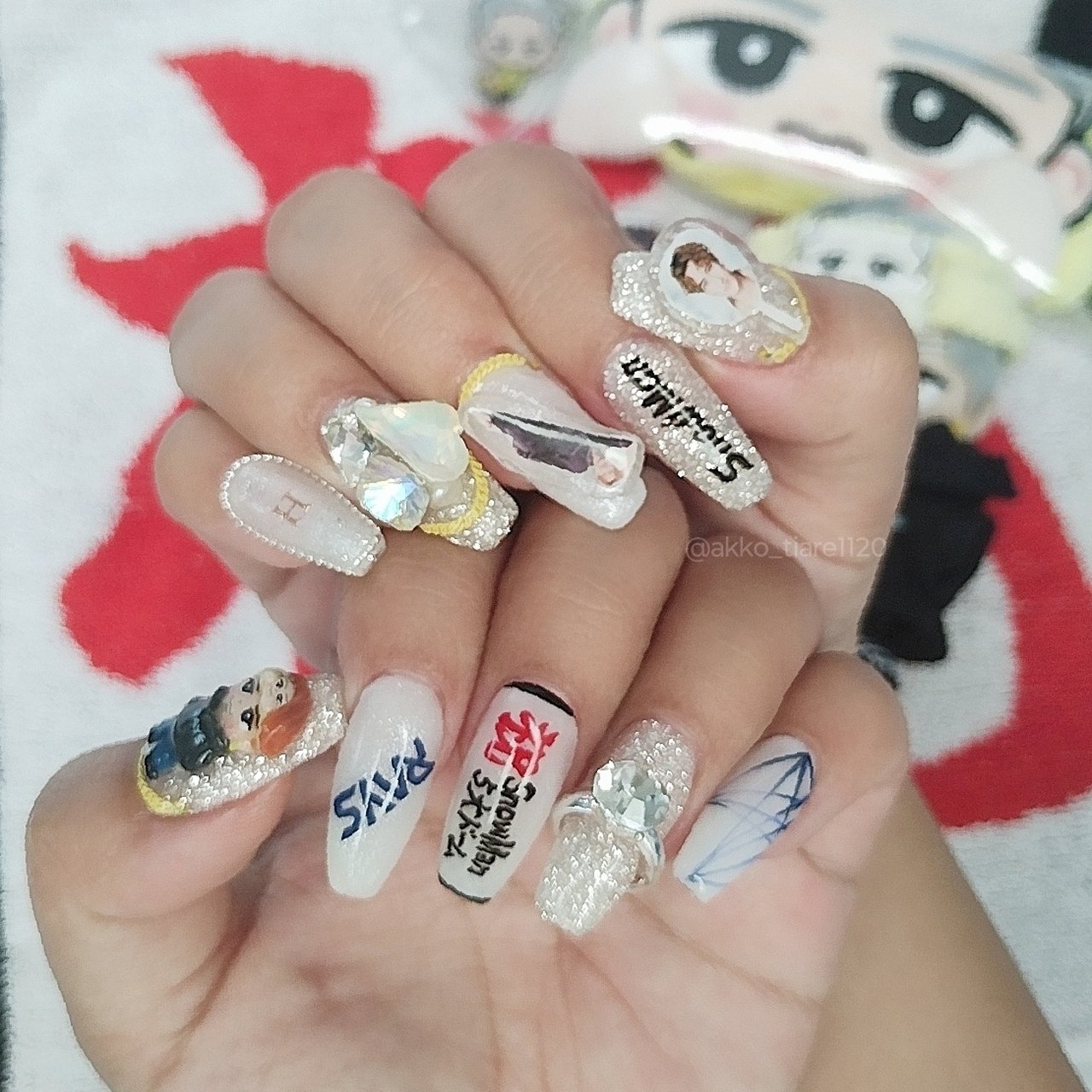 ☆63☆ ハンドメイド スタイ チップ&デール ☆63☆ ハンドメイド スタイ チップ&デール