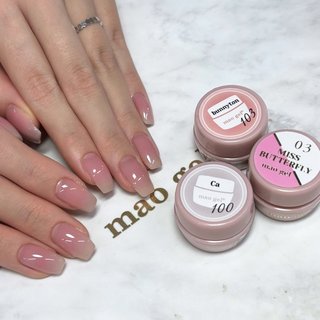 maogelマオジェル　miss butterfly　mao nailマオネイル MISS BUTTERFLY mao gel pallet
