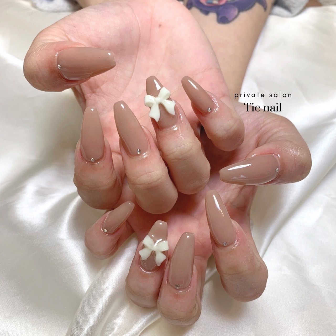 Tie nailのネイルデザイン[No.9191508]｜ネイルブック