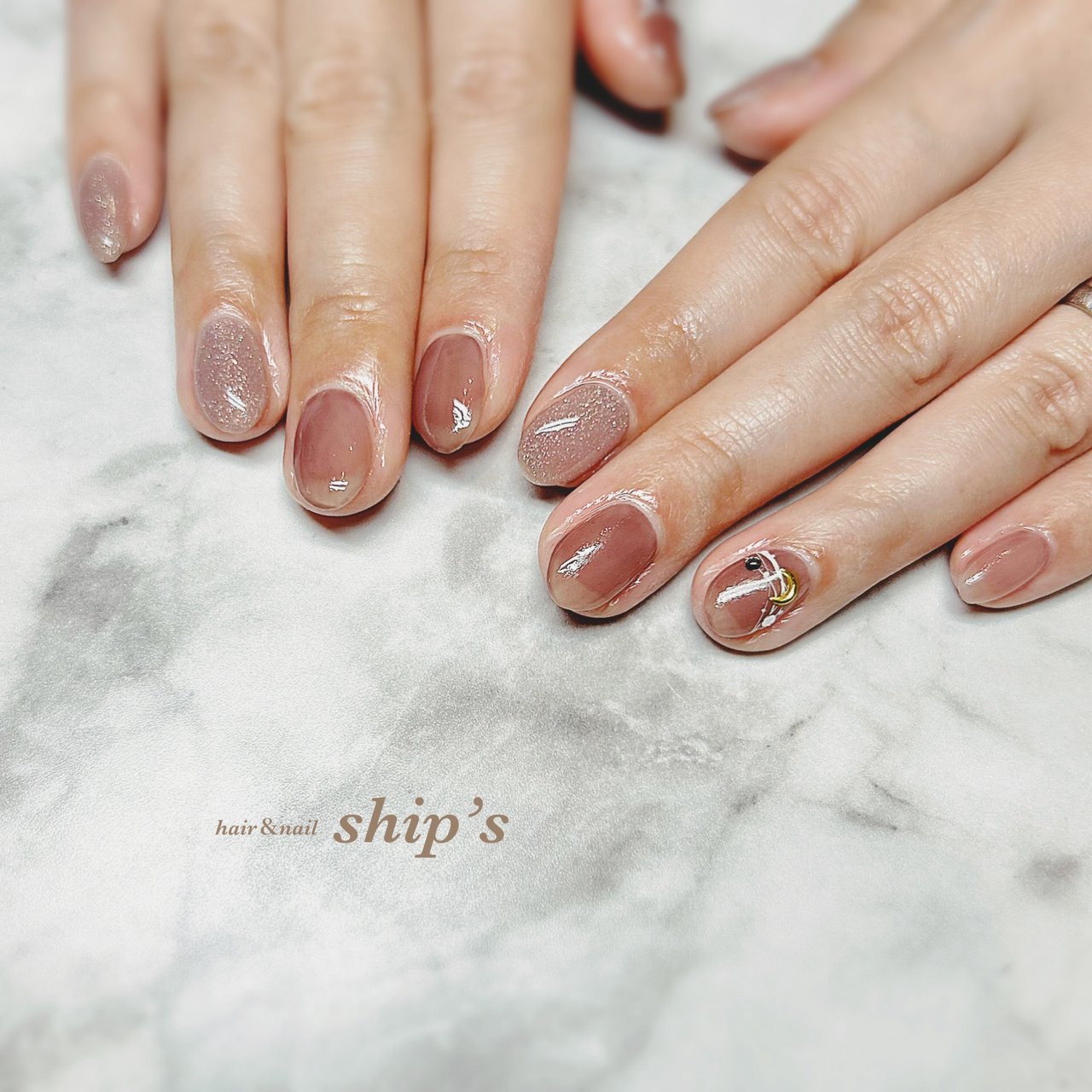 ライブ/シンプル/ピンク/ジェルネイル/お客様 - ship's♡のネイル