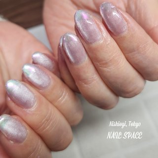 2025年】新着順｜#オーロラミラーフレンチのネイルデザイン｜ネイルブック