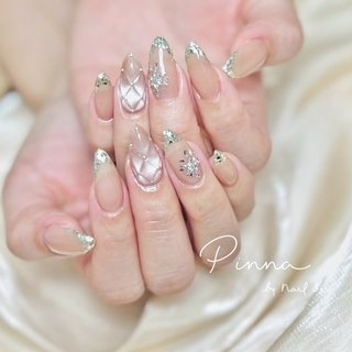 ネイルチップ ガラスフレンチ キルティング シルキーマグ 人気順