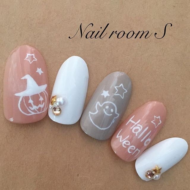 秋 ハロウィン デート ハンド シンプル ｎailroom ｓ Shiho Hiratouのネイルデザイン No ネイルブック