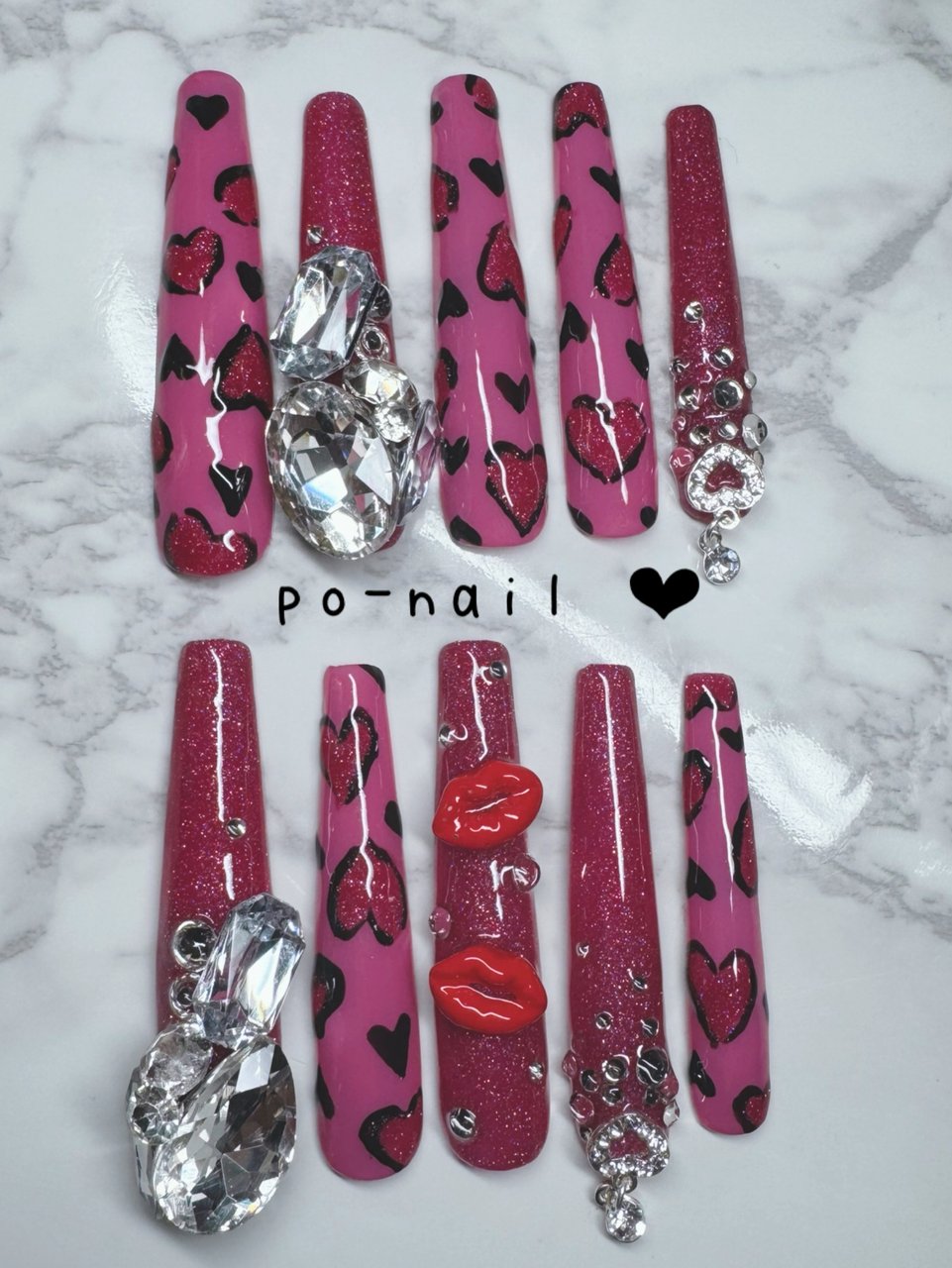 ジェルネイル/ネイルチップ - po_08のネイルデザイン[No.9202385