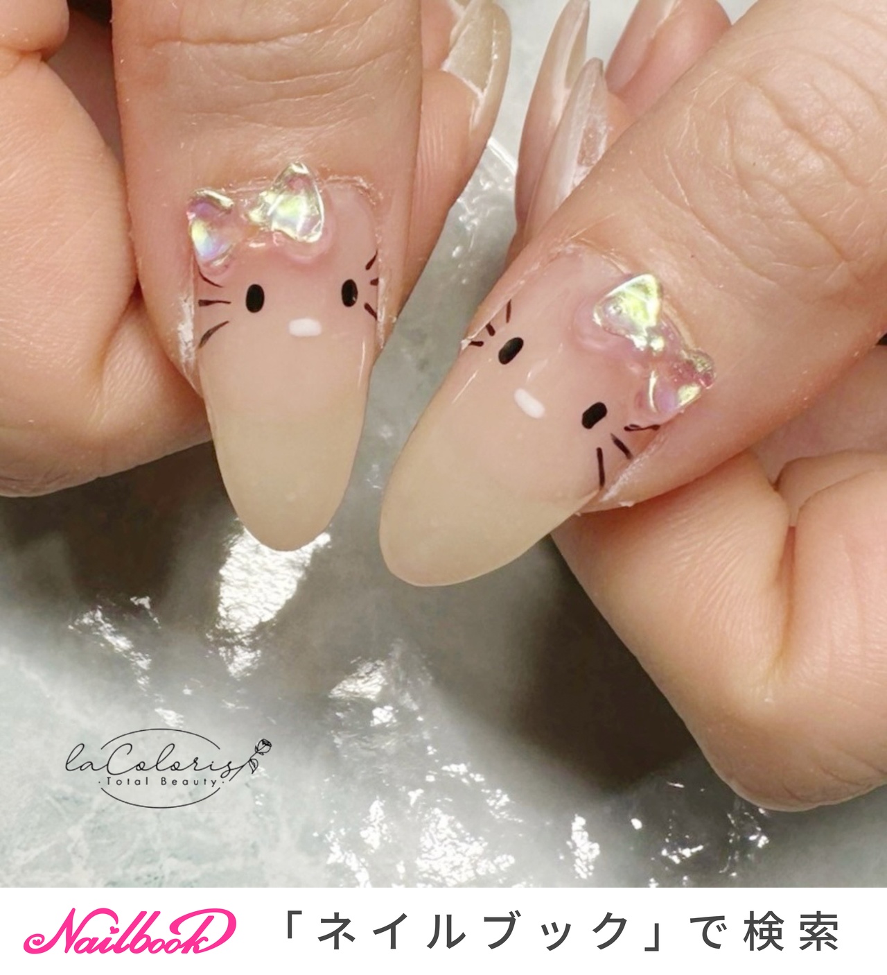 ハローキティ ネイルデコパーツセット 平成キティ GAL ギャル ハローキティ ネイルデコパーツセット 平成キティ GAL ギャル