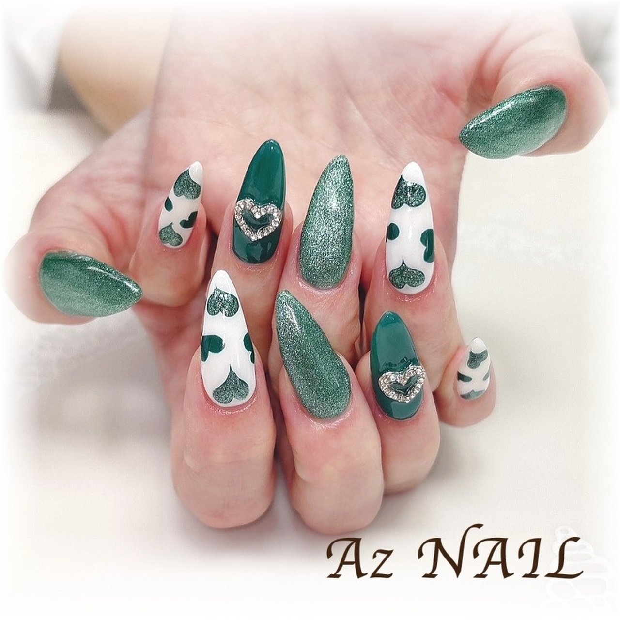 ライブ/デート/女子会/推し活/ハート - Az NAIL ゆき＊のネイル