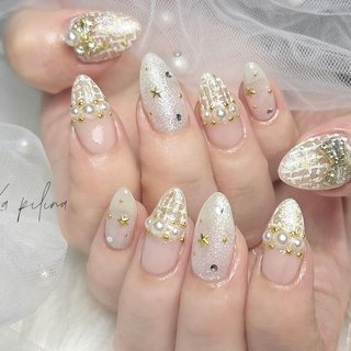 星(スター)/#白ネイルのネイルデザイン｜ネイルブック 