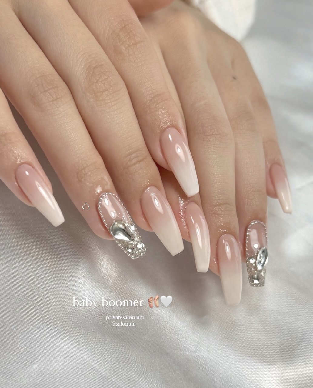 ベイビーブーマー/グラデーション/チェーン/ちゅるん/ワンホン