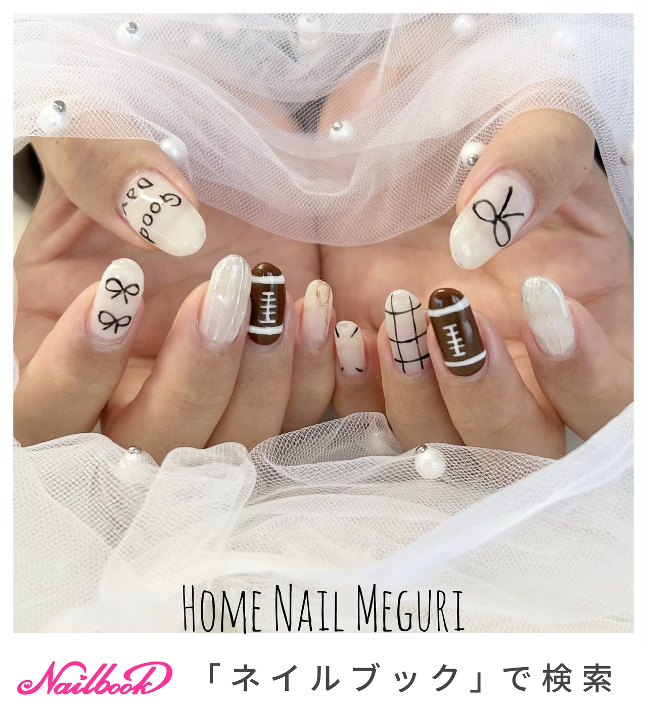 2026年】新着順｜#ラグビーネイルのネイルデザイン｜ネイルブック