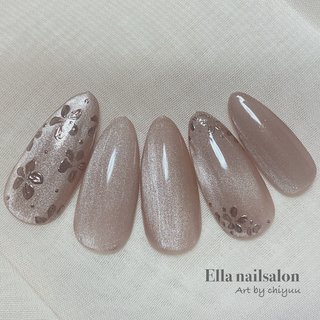 人気順｜#モカムースネイルのネイルデザイン｜ネイルブック